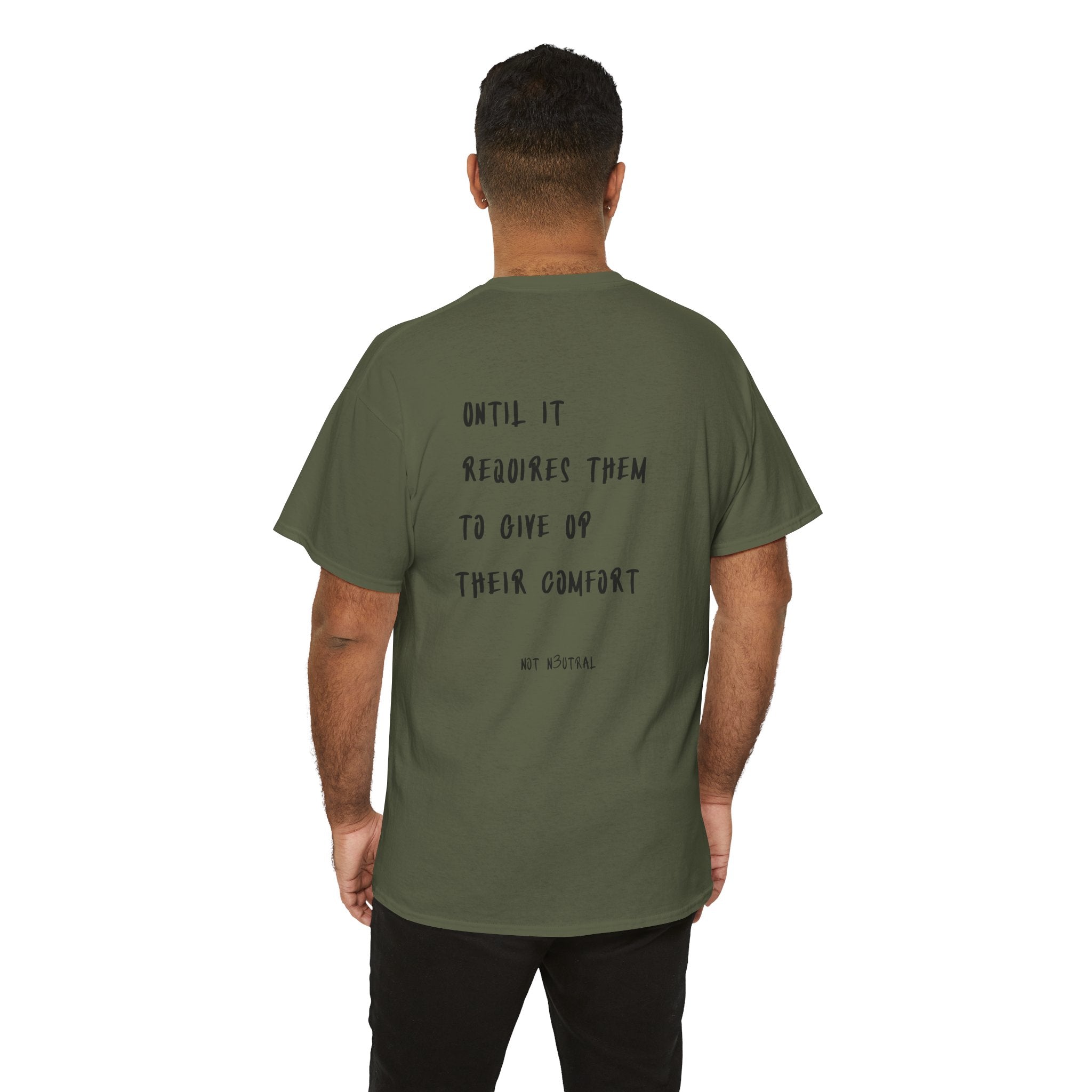 Everybody Wants Peace Graphic T-Shirt | NOT N3UTRAL Heavy Cotton Tee