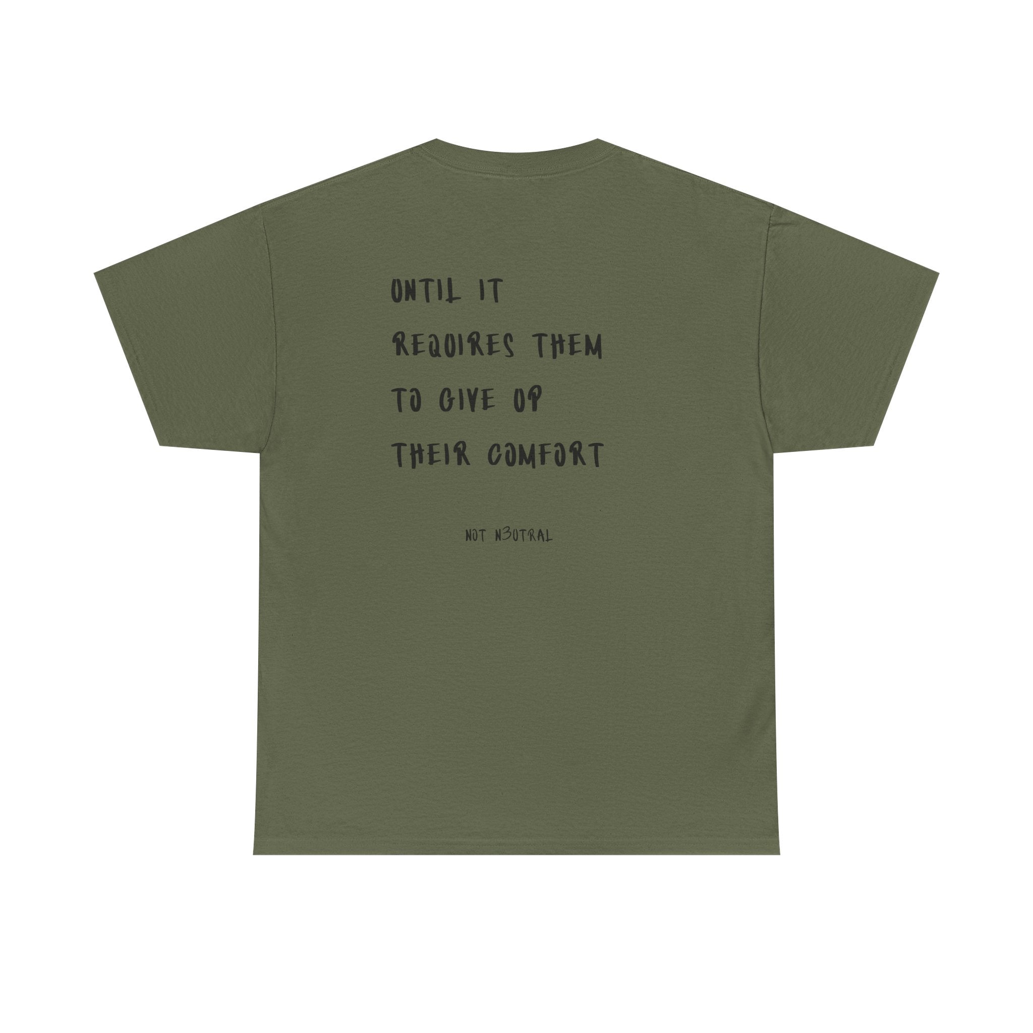 Everybody Wants Peace Graphic T-Shirt | NOT N3UTRAL Heavy Cotton Tee